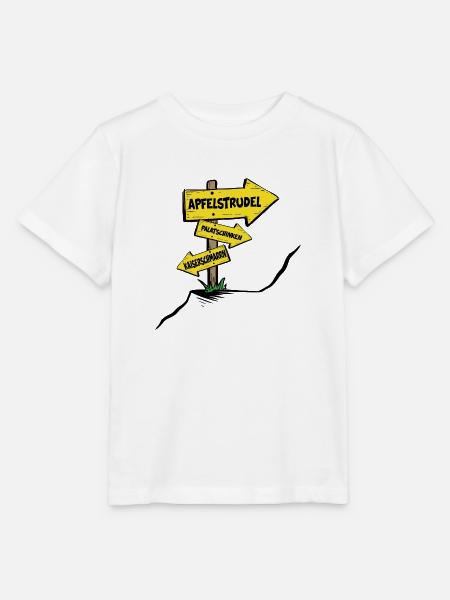 bayern apfelstrudel kaiserschmarrn palatschinken - Stanley/Stella Kinder T-Shirt MINI CREATOR - Weiß