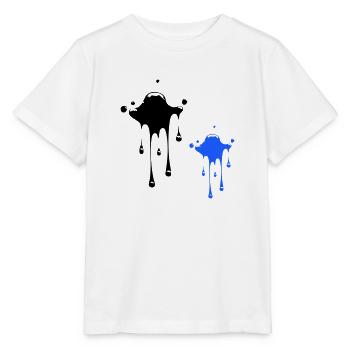 Fleck Klecks - Stanley/Stella Kinder T-Shirt MINI CREATOR  - Weiß - Vorne - Maike (125cm)