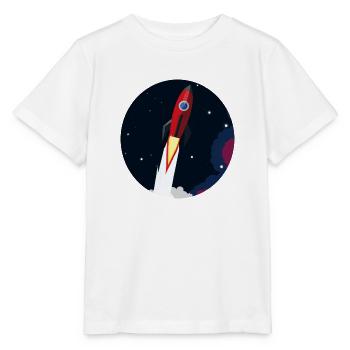 Rocket Go - Stanley/Stella Kinder T-Shirt MINI CREATOR  - Weiß - Vorne - Maike (125cm)