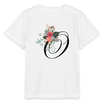 Brief o blumig - Stanley/Stella Kinder T-Shirt MINI CREATOR  - Weiß - Vorne - Maike (125cm)