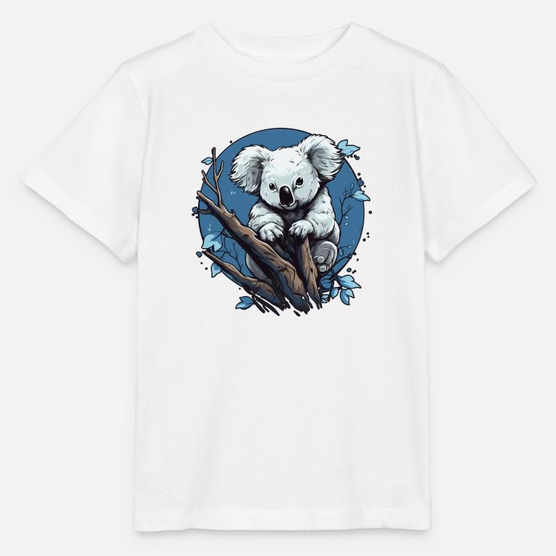 Koala mignon - T-shirt bio MINI CREATOR Stanley/Stella Enfant - blanc