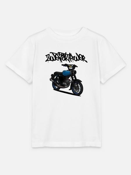 S51 // Tuning // Illustration - Stanley/Stella Kinder T-Shirt MINI CREATOR  - Weiß