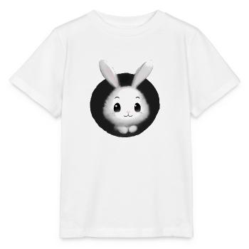 White Rabbit Rabbit - Stanley/Stella MINI CREATOR Kids’ T-Shirt - white - Front - Maike (125cm)