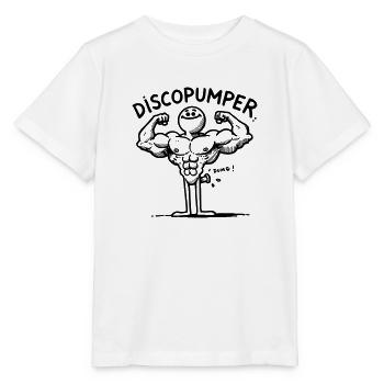 Le Discopumper - T-shirt bio MINI CREATOR Stanley/Stella Enfant - blanc - Devant - Maike (125cm)