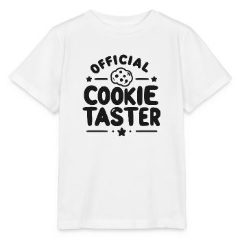Offizieller Keksverkoster - Stanley/Stella Kinder T-Shirt MINI CREATOR  - Weiß - Vorne - Maike (125cm)