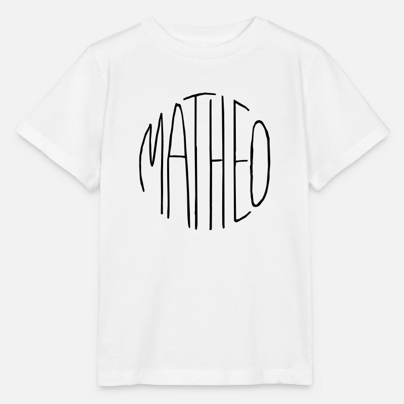 Mathéo - T-shirt bio MINI CREATOR Stanley/Stella Enfant - blanc