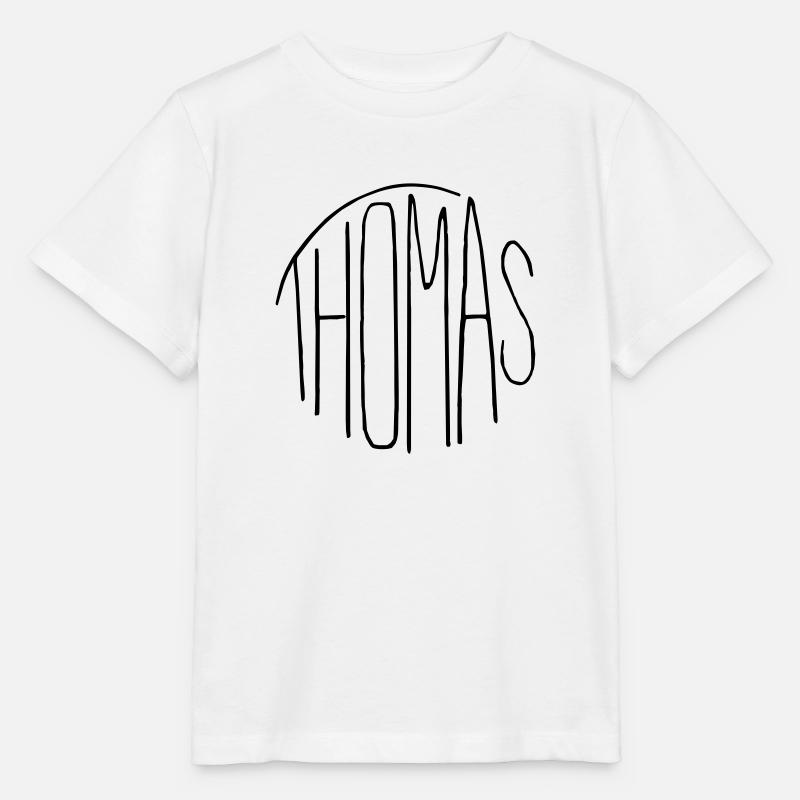 Thomas - T-shirt bio MINI CREATOR Stanley/Stella Enfant - blanc