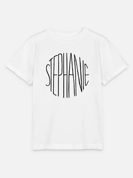 Stephanie - T-shirt bio MINI CREATOR Stanley/Stella Enfant - blanc