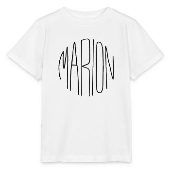 Marion - T-shirt bio MINI CREATOR Stanley/Stella Enfant - blanc - Devant - Maike (125cm)