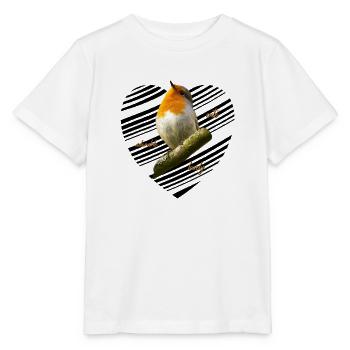 Robin Songbird - Stanley/Stella MINI CREATOR Kids’ T-Shirt - white - Front - Maike (125cm)