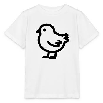 poussin - T-shirt bio MINI CREATOR Stanley/Stella Enfant - blanc - Devant - Maike (125cm)