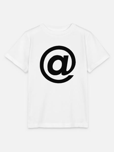 E-Mail-Zeichen @ ("at") - Stanley/Stella Kinder T-Shirt MINI CREATOR - Weiß
