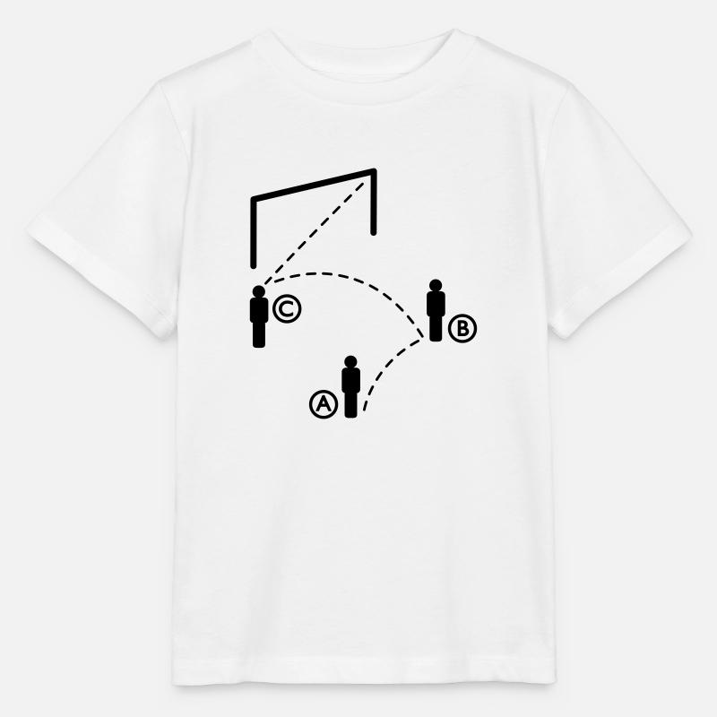 Fussball ABC - Stanley/Stella Kinder T-Shirt MINI CREATOR  - Weiß