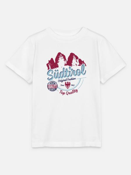 SÜDTIROL FASHION - Stanley/Stella Kinder T-Shirt MINI CREATOR - Weiß