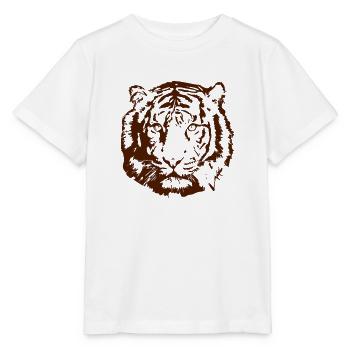 tiger - Stanley/Stella MINI CREATOR Kids’ T-Shirt - white - Front - Maike (125cm)