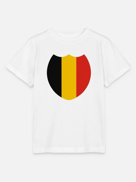 Belgien (V) - Stanley/Stella Kinder T-Shirt MINI CREATOR - Weiß