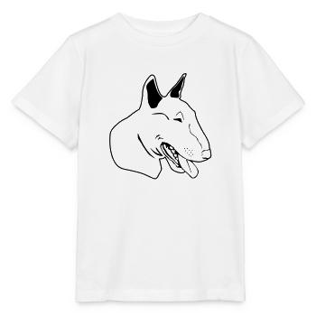 Bull terrier de - T-shirt bio MINI CREATOR Stanley/Stella Enfant - blanc - Devant - Maike (125cm)