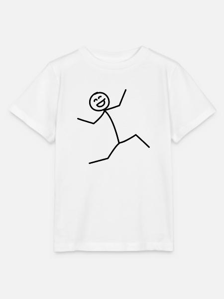 Happy Jumper - Stanley/Stella Kinder T-Shirt MINI CREATOR - Weiß