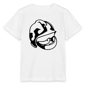 casque de pompier - T-shirt bio MINI CREATOR Stanley/Stella Enfant - blanc - Devant - Maike (125cm)