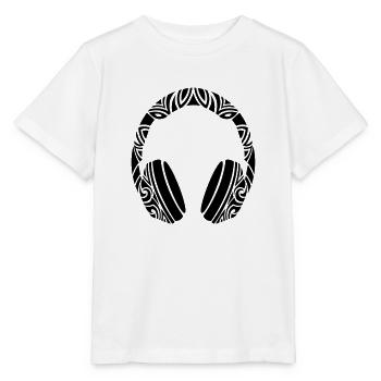 casque - T-shirt bio MINI CREATOR Stanley/Stella Enfant - blanc - Devant - Maike (125cm)