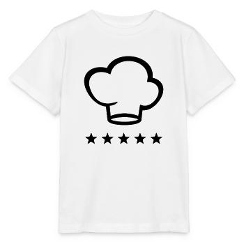 Sternekoch - Sterne - Stanley/Stella Kinder T-Shirt MINI CREATOR  - Weiß - Vorne - Maike (125cm)