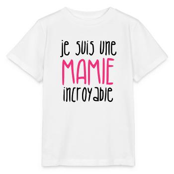 Großmütter / Oma / Mami / Großmutter / Mamy - Stanley/Stella Kinder T-Shirt MINI CREATOR  - Weiß - Vorne - Maike (125cm)