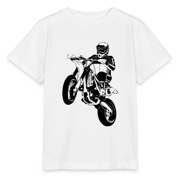 Supermoto - Supermotard - Stanley/Stella MINI CREATOR Kids’ T-Shirt - white - Front - Maike (125cm)