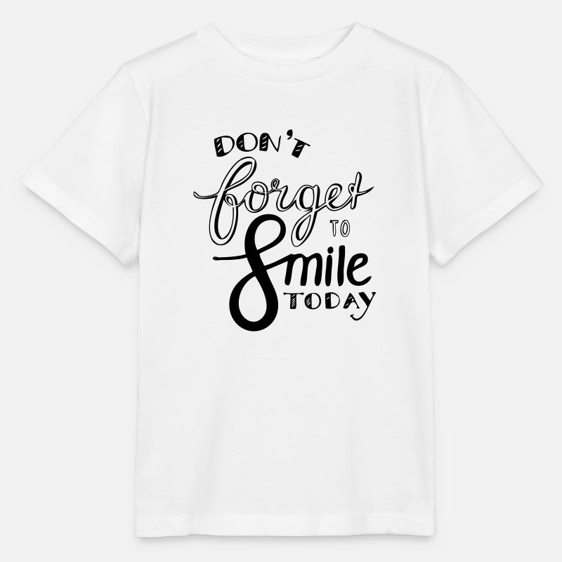 Smile - Stanley/Stella Kinder T-Shirt MINI CREATOR - Weiß
