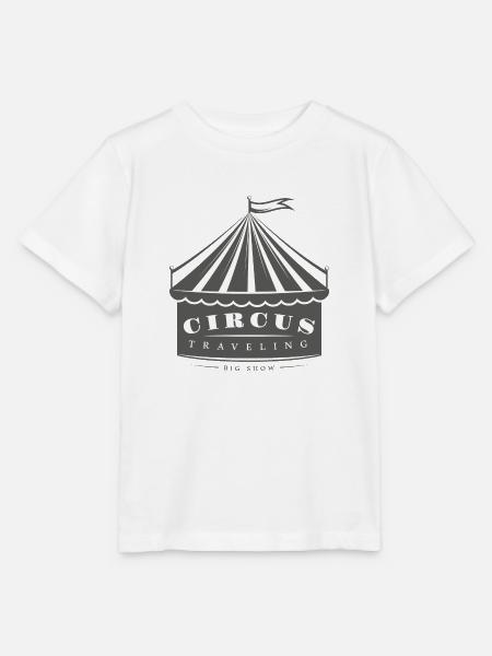 Circus Tent Reisen - Stanley/Stella Kinder T-Shirt MINI CREATOR - Weiß