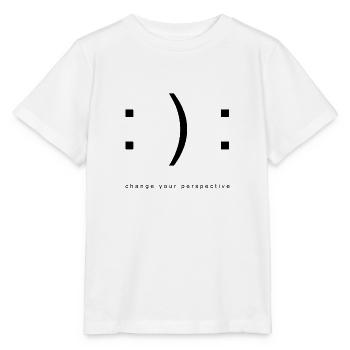 Change your perspective - Stanley/Stella MINI CREATOR Kids’ T-Shirt - white - Front - Maike (125cm)