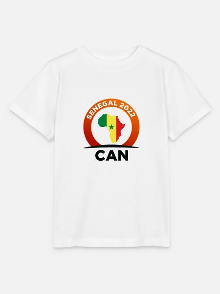 CAN SENEGAL 2022 - Stanley/Stella Kinder T-Shirt MINI CREATOR  - Weiß