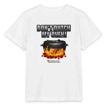 Dutch Oven Don't Dutch my Oven - Stanley/Stella MINI CREATOR Kids’ T-Shirt - white - Front - Maike (125cm)