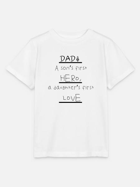 Dad - Stanley/Stella Kinder T-Shirt MINI CREATOR - Weiß
