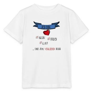 ich bin klein und süß - Stanley/Stella Kinder T-Shirt MINI CREATOR  - Weiß - Vorne - Maike (125cm)