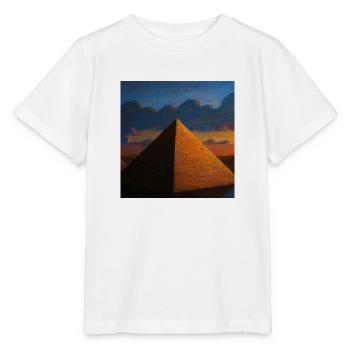 Great Pyramid - Stanley/Stella MINI CREATOR Kids’ T-Shirt - white - Front - Maike (125cm)