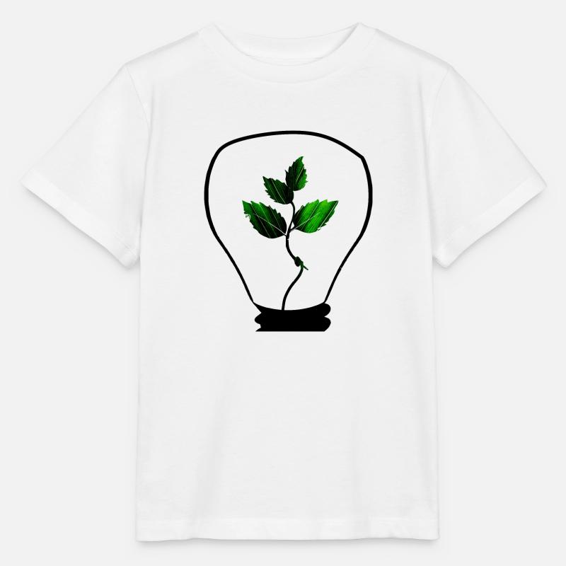 Nachhaltigkeit beginnt mit einer Idee - Stanley/Stella Kinder T-Shirt MINI CREATOR  - Weiß