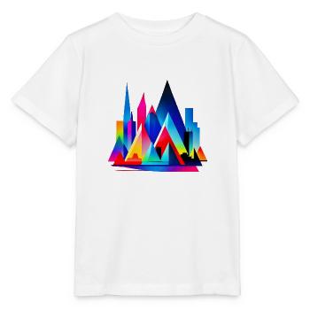 Stadt der Träume - Stanley/Stella Kinder T-Shirt MINI CREATOR  - Weiß - Vorne - Maike (125cm)