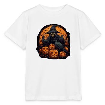 Sorciers et corbeaux - T-shirt bio MINI CREATOR Stanley/Stella Enfant - blanc - Devant - Maike (125cm)