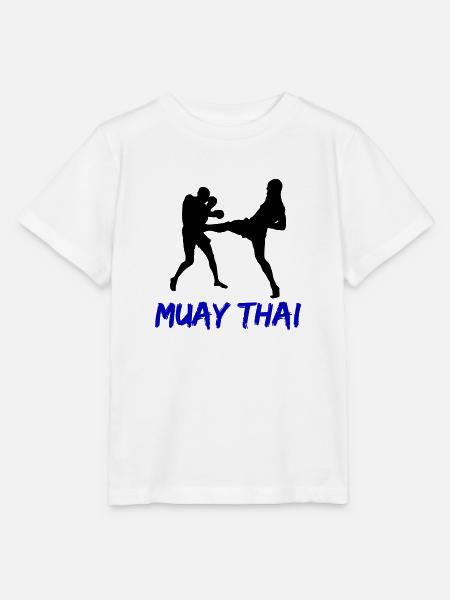 muay thai - Stanley/Stella Kinder T-Shirt MINI CREATOR  - Weiß
