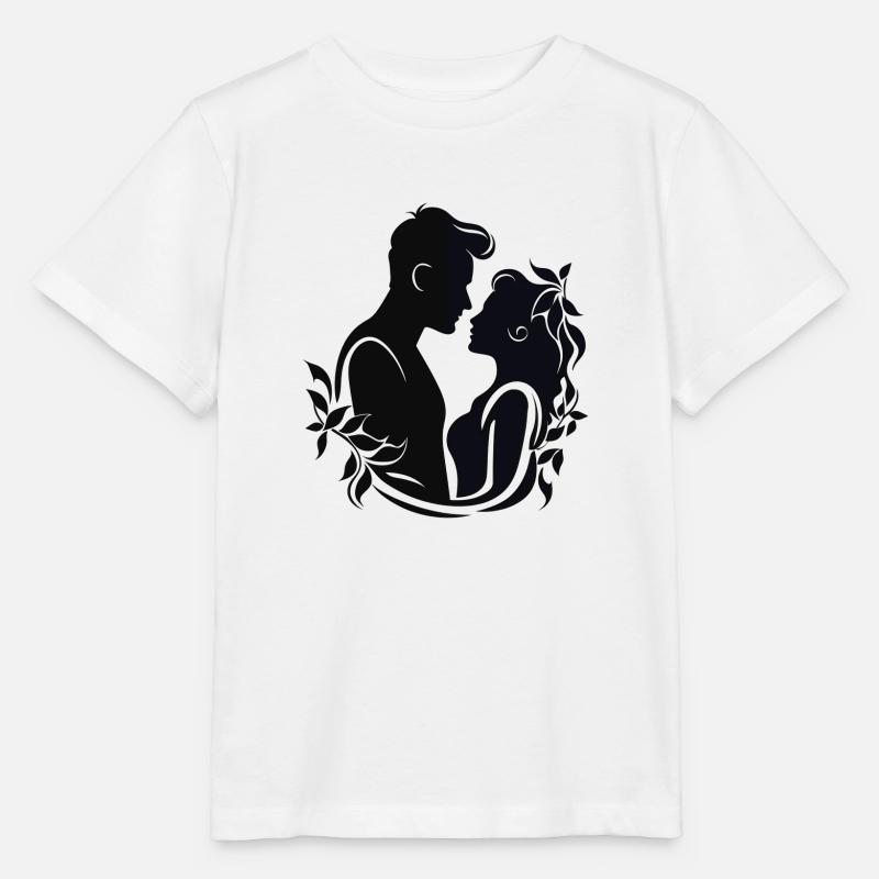 Baiser de gui - T-shirt bio MINI CREATOR Stanley/Stella Enfant - blanc