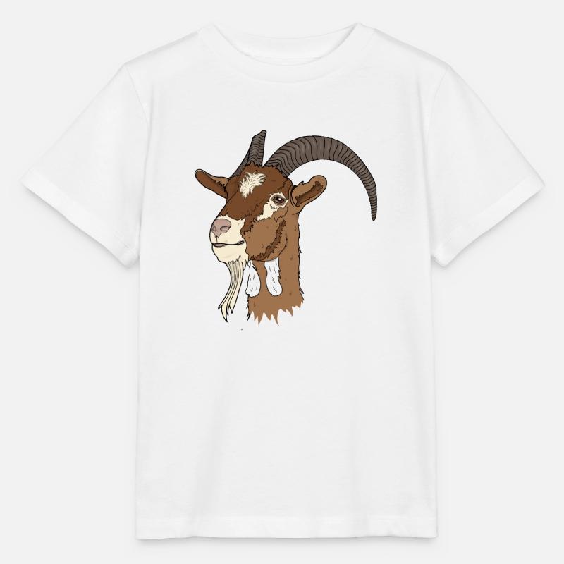 Capra - Stanley/Stella Kinder T-Shirt MINI CREATOR  - Weiß