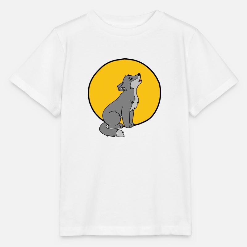 Louveteau - T-shirt bio MINI CREATOR Stanley/Stella Enfant - blanc