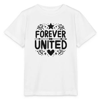Unie pour toujours - T-shirt bio MINI CREATOR Stanley/Stella Enfant - blanc - Devant - Maike (125cm)