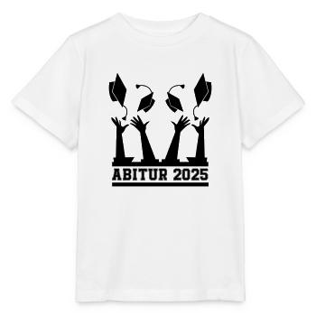 Abitur 2025 - T-shirt bio MINI CREATOR Stanley/Stella Enfant - blanc - Devant - Maike (125cm)