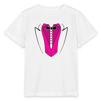 Costume 02 - T-shirt bio MINI CREATOR Stanley/Stella Enfant - blanc - Devant - Maike (125cm)