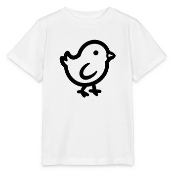poussin - T-shirt bio MINI CREATOR Stanley/Stella Enfant - blanc - Devant - Maike (125cm)