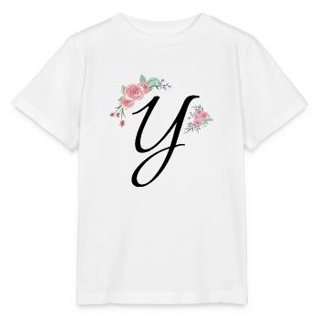 Brief und Blumen - Stanley/Stella Kinder T-Shirt MINI CREATOR  - Weiß - Vorne - Maike (125cm)