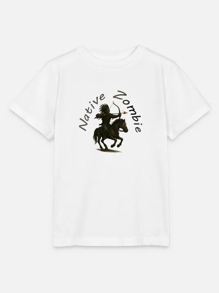 Native Zombie - Stanley/Stella Kinder T-Shirt MINI CREATOR - Weiß