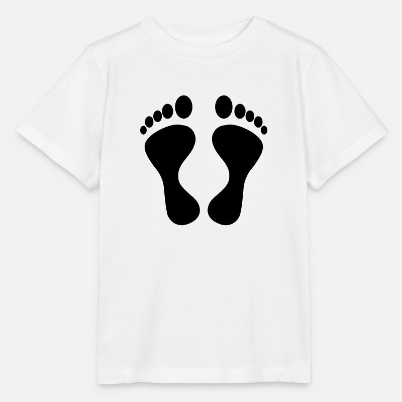 füsse - Stanley/Stella Kinder T-Shirt MINI CREATOR  - Weiß