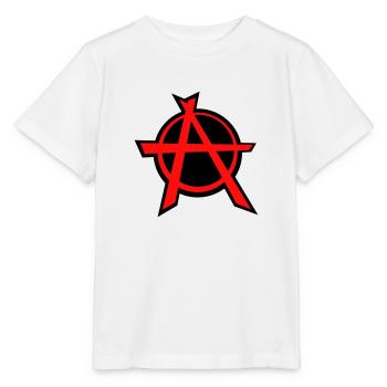 Anarchiste - T-shirt bio MINI CREATOR Stanley/Stella Enfant - blanc - Devant - Maike (125cm)